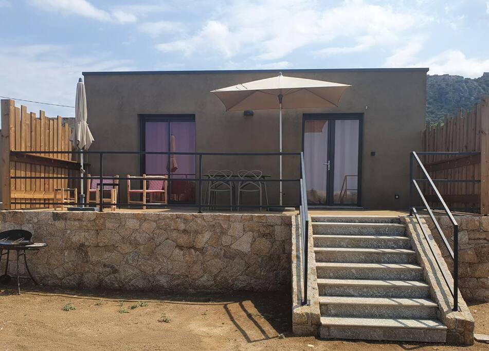 T2 Neuf Climatise Dans Villa A Corbara Exterior foto