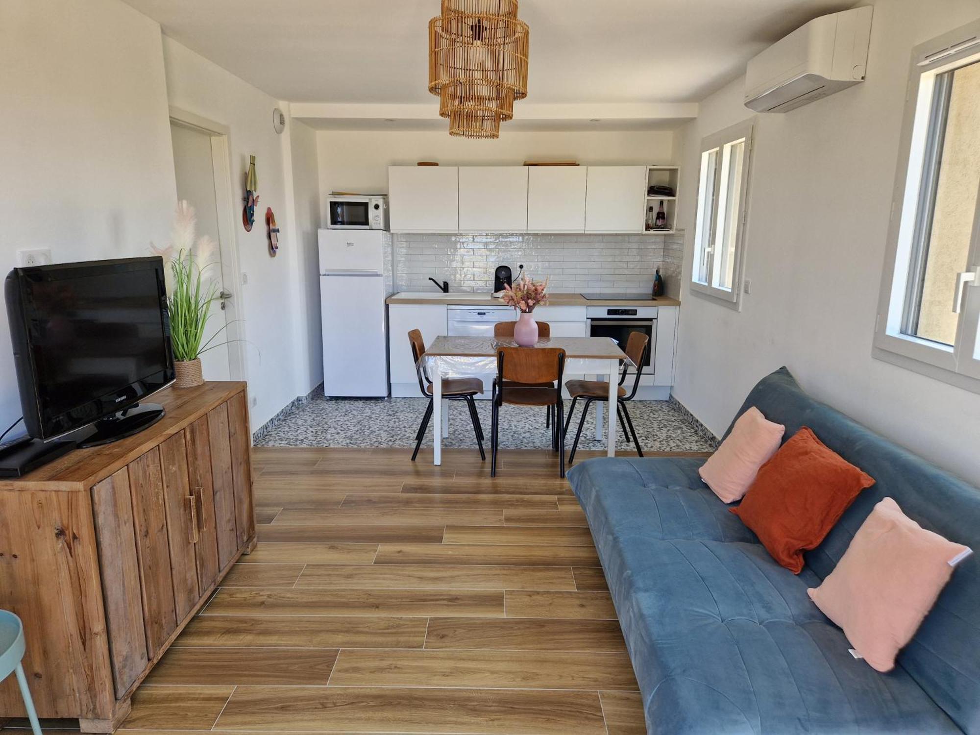 T2 Neuf Climatise Dans Villa A Corbara Exterior foto